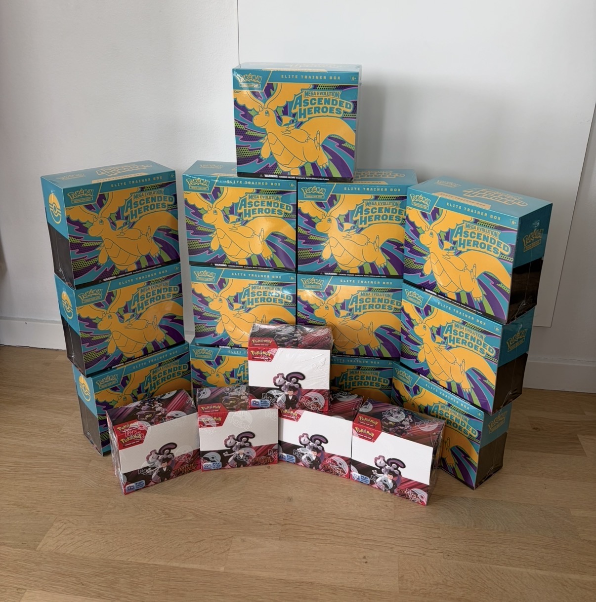 Stort Pokémon-fund med Elite Trainer Boxes